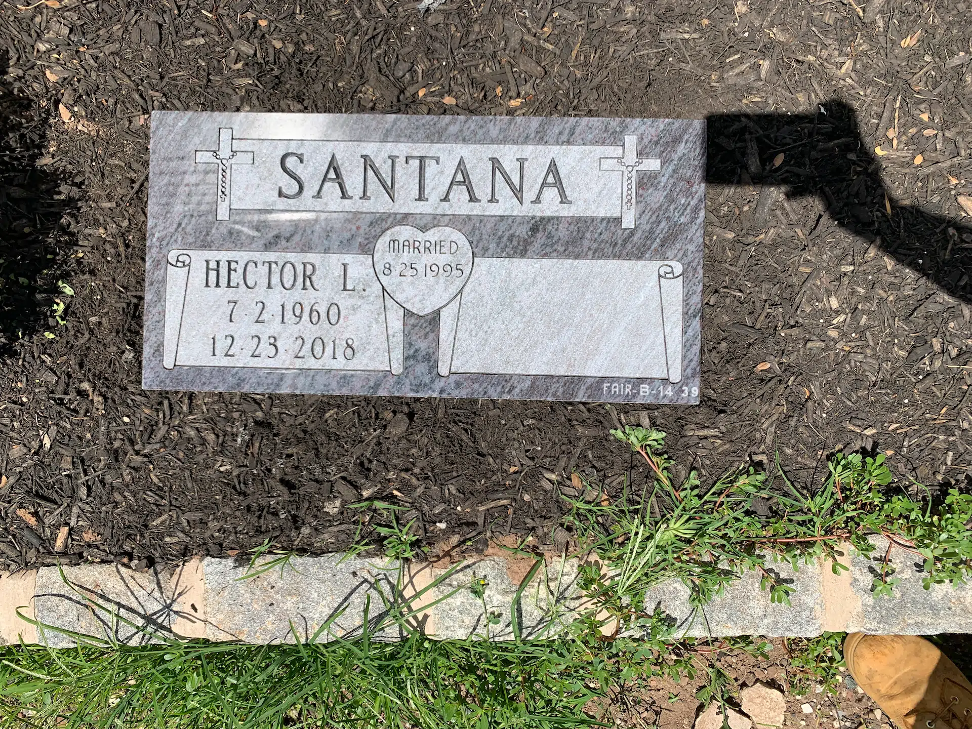 Granite Bronze Grave Marker hand-carved by Bronze Marker Guide in NJ — image 8